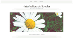 Desktop Screenshot of naturheilpraxis-stiegler.de